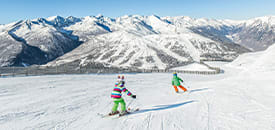 Familienzeit im Schnee